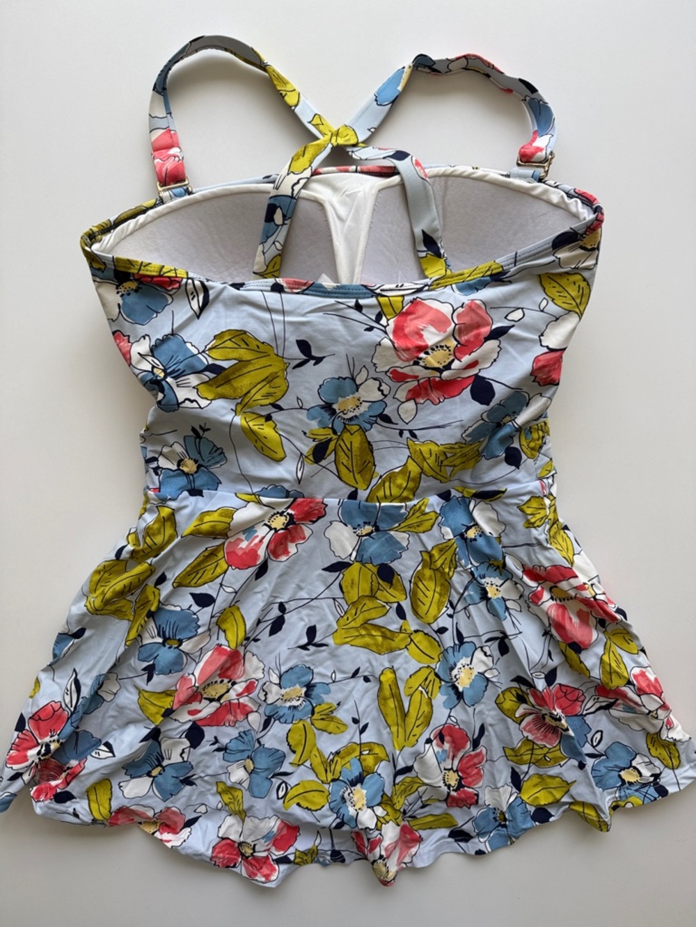 Studio Anne Cole floral Brigette swim dress size 10 - Picture 7 of 9